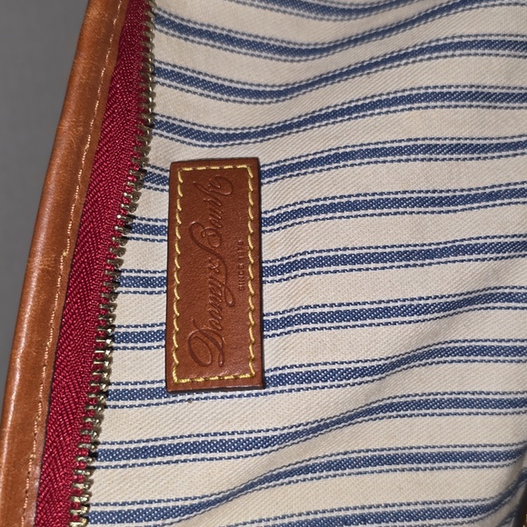 DOONEY AND BOURKE Nylon Hobo Shoulder Tote Bag Yellow Designer Bag - Picture 10 of 16